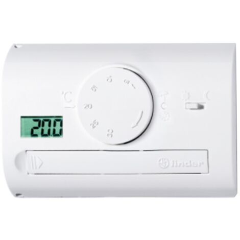Termostato de bateria electronica de pared blanca 1t4190030000 (1/2)