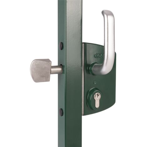 Cerradura de puerta corredera de acero inoxidable LOCINOX perfil 40 - LSKZ4040 U2L