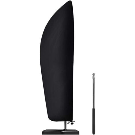 Funda Parasol En Negro 265X50X70X40Cm FUIENKO
