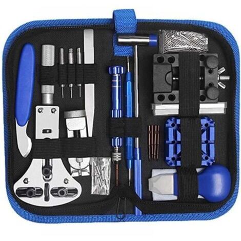 Watchmaker Spring Set Watch repair kit, watchmaker tools, strap link, back case holder opener ...