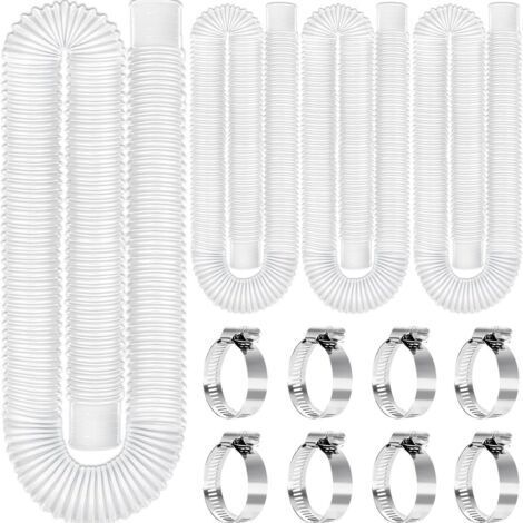 Saugsieb-Filterkopf Aus Edelstahl Mit PVC-Schlauchanschluss – 50 Mm Innendurchmesser – Für Wasserpumpen, Aquarien & Pools