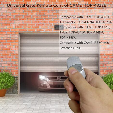 Set of 2 TOP432EE Car Door Keys - 2 Buttons - Universal Remote Control ...