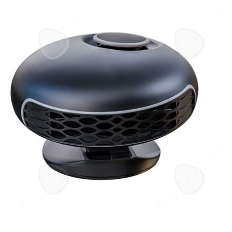 Chauffage de voiture 12,5x6,4 cm 1,3 m fil de 2 vitesses rotatif à 360 degrés dégivrage et désembuage chauffage et refroidissement (1/4)