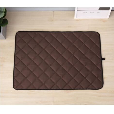Tapis Éducateurs Chien Lavable alèse Tapis de propreté siège voiture Imperméable Chiot Chien alaise tapis refraissant Lit 35x49CM