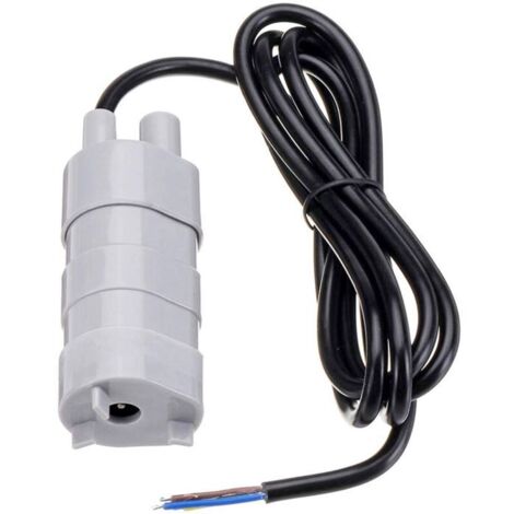 Pompe à eau submersible 12 V 600L/H 1.2A Pompes à haut débit Pompe à eau micro moteur pour camping-car étang aquarium, fontaine (1/4)