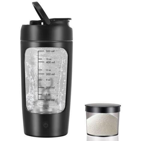 Shaker electrique 500ml shaker protéine electrique,Bouteilles Mélangeurs pour Mélanges de Protéines,Shaker Rechargeable de Type C (1/5)