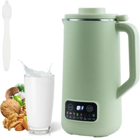 Machine à Lait de Soja,Blender chauffant,Machine à Lait de Noix de 600ml avec 10 Lames de Feuilles,Blender Multifonctions.[Q535]
