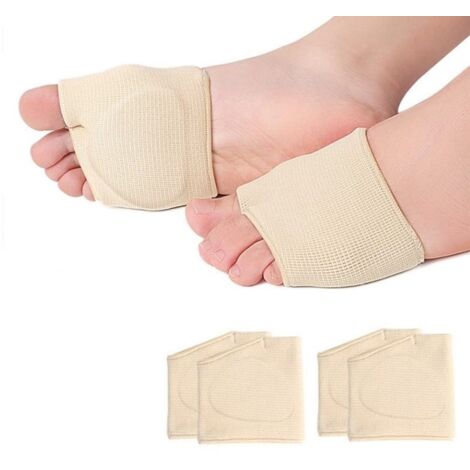 Coussin de Protection Avant-Pied - Non spécifié - Gel - 2 Paires - Ajustement Universel - Confort Optimal (1/5)
