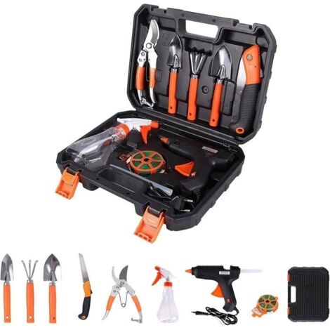 Ensemble d'outils de jardinage Outils de jardinage Kit de jardinage avec étui de transport, sécateur de jardin Ergonom (1/5)