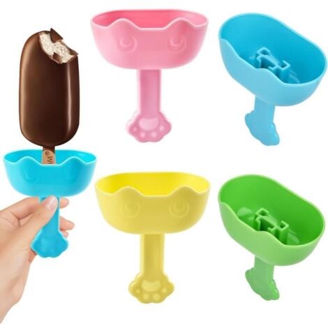 (Multicolore)Porte-glaçons - Multicolore - 4 Pcs - Réutilisables - Anti-gouttes - Lavables au lave-vaisselle (1/4)