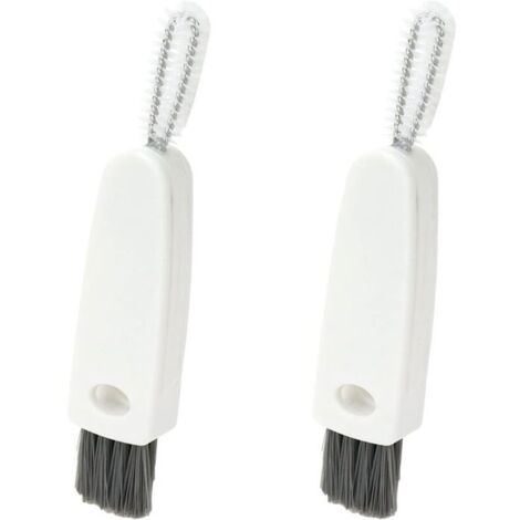 Paquet de 2 petites brosses de nettoyage de bouteilles d'eau 3 en 1, outil de nettoyage de biberons, brosse de nettoyage de caro (1/5)