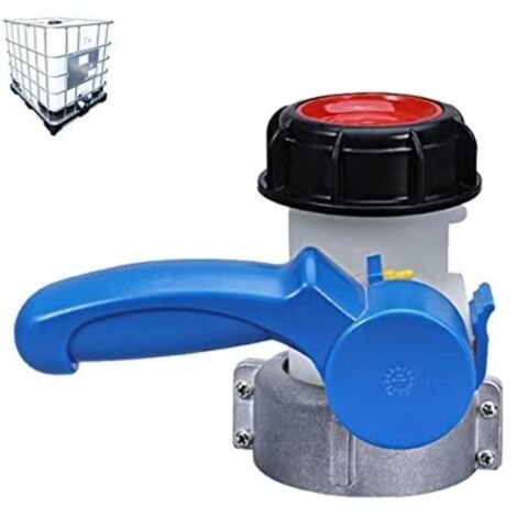 Vanne papillon 2 pouces avec écrou de 70mm pour cuve ibc 1000 litres - S60x6 (1/4)