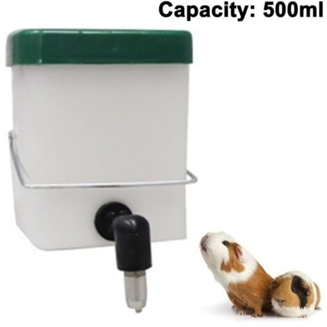Distributeur d'eau pour animaux de compagnie, abreuvoir pour petits animaux, abreuvoir suspendu, bouteille d'eau pour hamster, f (1/5)