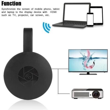 Xuyan Récepteur 1080P sans fil d'affichage de projecteur de dongle de TV HDMI WiFi pour Apple / Android (1/4)