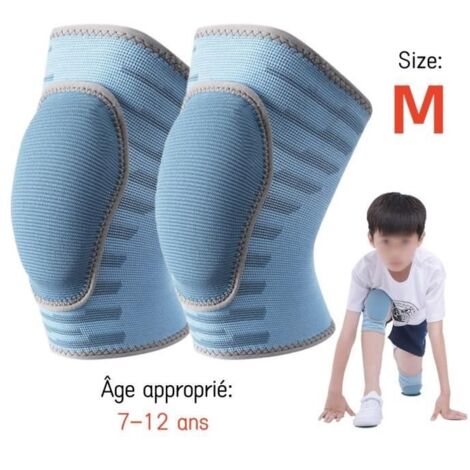 Genouillère de Compression,Protège Genoux de Course,Genouillère de Sport en Éponge,Genouillères De Protection,pour Danse,Rollers(M) (1/4)