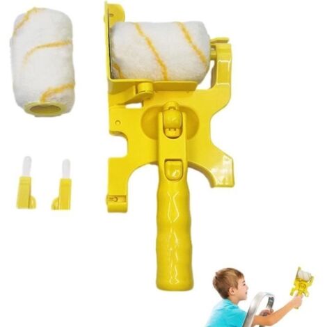 Rouleau De Peinture pour Bordures d'angle Modèle - Blanc - Outil de peinture pour bordures et angles