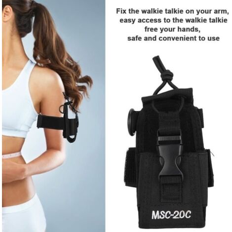 BEL Brassard de Sport Universel Pour Talkie-Walkie Baofeng UV-5R UV-82
