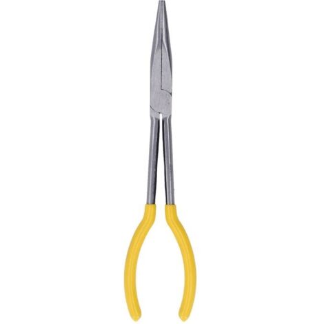 Pince à Longue Portée Pince à Long Bec Effilé en Acier 45 Coupe‑fil de Câble pour Réparation 11 po Longueur (1/5)