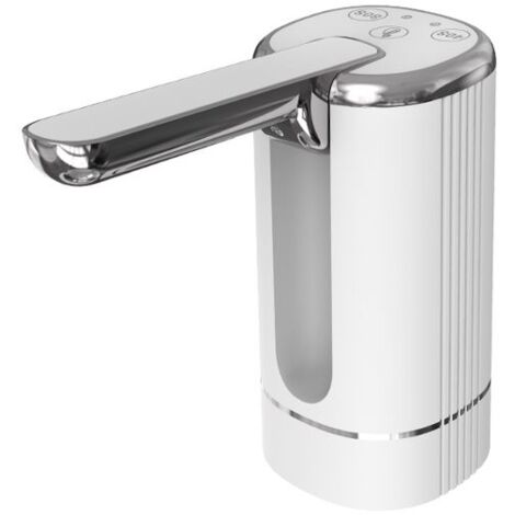 Distributeur d'eau automatique pliable pour la maison, pompe à bouteille d'eau, commande de bouton, distributeur-noir (1/4)