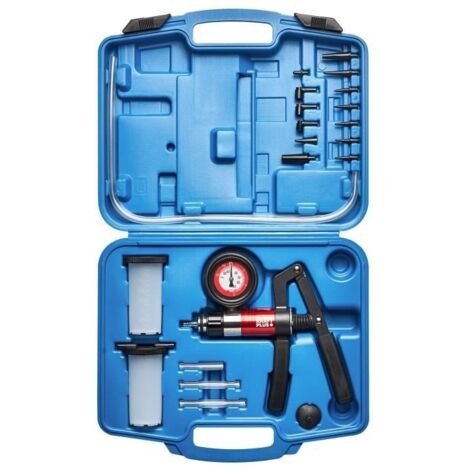 KRAFTPLUS K.211-7030 Pompe à vide pression et dépression Testeur de Purge de frein Kit purgeur de liquide de frein