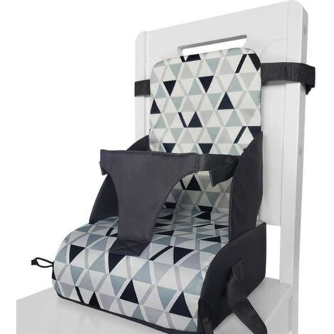 (6 couleurs disponibles)Réhausseur UP Siège de table bébé d'appoint pour bébé de 6 mois à 3 ans -Triangle minimaliste (1/4)