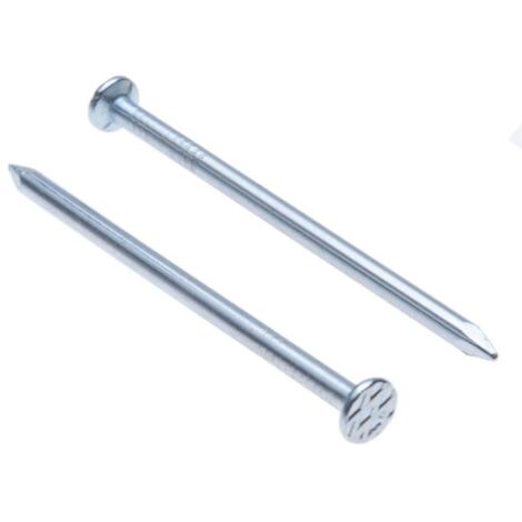 ( /noir)Clous Pour Bois à Tête Ronde Plate(100pcs)Galvanisés Pour le Bricolage et l'artisanat,la Décoration Intérieure,le Travail 60mm (1/5)