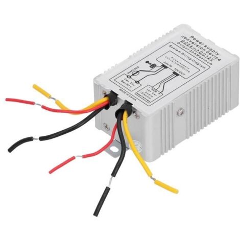 Convertisseur de Tension - GAROSA - 24V à 12V - Efficacité Élevée - Protection Surtension - Universel (1/4)