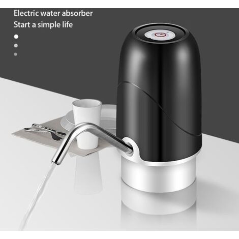 Bouteille d'eau électrique sans fil, distributeur d'eau, Rechargeable par USB, pompe à eau Portable et automatique (1/4)