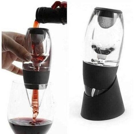Seau à Glace créatif, Filtre à décanter pour aérateur de vin, rehausseur et Support de saveur de vin Blanc Rouge, Outil et Bar[948] (1/4)