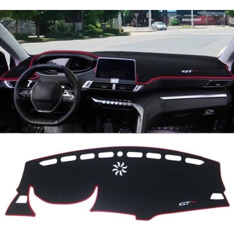 Seuil de porte,Pour Peugeot 3008 5008 GT 3008 Hybride 2016 2017 2018 2019 2020 2021 2022 Voiture Tableau De - LHD Red side