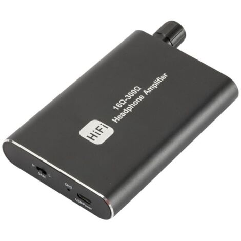 Amplificateur de casque 3,5 mm, amplificateur de casque HiFi portable pour ordinateurs MP3 MP4 fenteer (1/4)