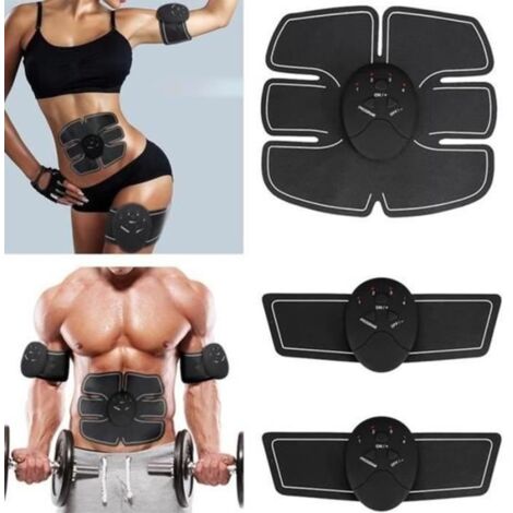 Appareil Abdominal, Smart Ceinture Abdominal Massage Musculaire Bras Multiple Endroit Fitness ou Cuisses Entraînement Tonifier pour (1/4)