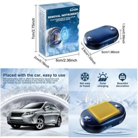 Portable Dégivrant neige antigel Pare-Brise pour voiture pour pare-brise de voiture,rétroviseur,fonte rapide de neige (1/4)