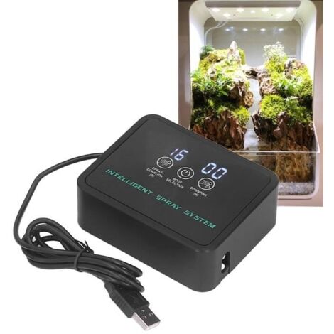 Humidificateur de reptiles de vaporisateur de nébuliseur pour le terrarium d'amphibie -ABI (1/4)