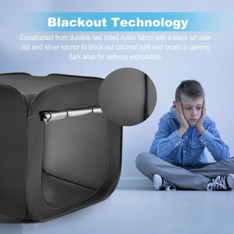 Tente Sensorielle Occultante Enfant Tente Sensorielle,90% D'Occultation