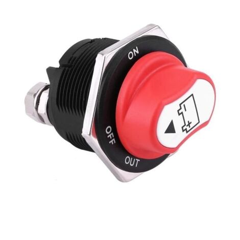 interrupteur de mise à mort Max 32 V DC 200A CONT 300A INT interrupteur d'isolateur de batterie de voiture marche / arrêt (1/4)