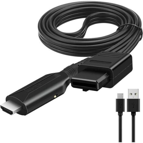 Convertisseur HDMI N64/SNES/NGC/Gamecube - 720P/1080P - Plug and Play - Restauration vidéo (1/4)