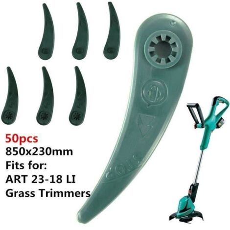 Bosch Set de 50 Lames pour Coupe-bordure ART 23-18 LI (1/4)