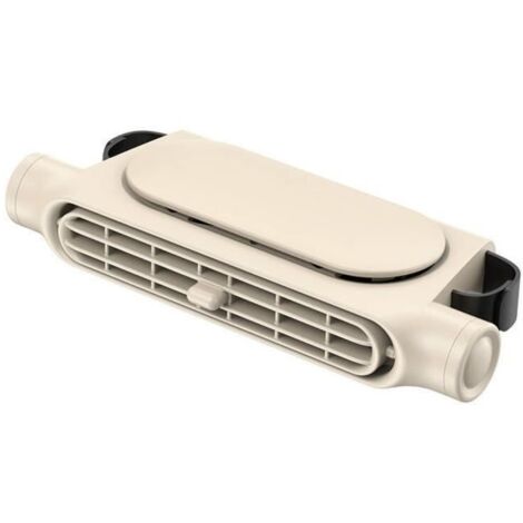 Ventilateur de Voiture USB, Ventilateur de Véhicule Portable,ventilateur silencieux,1PC,beige (1/4)