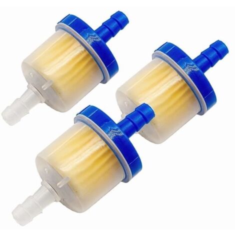 3 pièces Bleu - Filtres À Gaz Pour Moto, Scooter, Dirt Bike, Atv, Go Kart, Accessoires De Voiture (1/4)