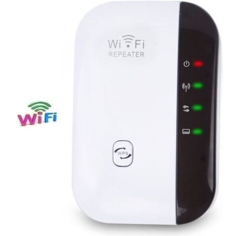 Répéteur WiFi PLUG&SURF universel tout abonnement - Augmente la qualité et la distance wi-fi RJ45 300 Mbps Répéteur Wi-Fi san S03E4 (1/4)