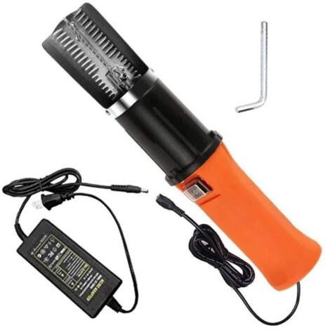 Poisson Scaler Remover Electric Écailleur à Poisson Fish Scale Remover Acier Inoxydable étanche, Cuisine de Fournitures (1/4)
