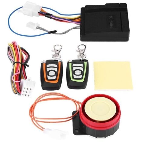 Système de sécurité antivol de moto Alarm Alarme de sécurité anti-vol (1/4)