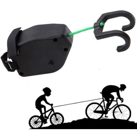 Barre Traction Velo Enfant, Système De Remorquage De Vélo Rétractable, Ceinture De Corde De Traction De Bicyclette