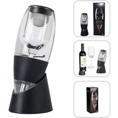 Decanteur Aérateur à Vin, Décanteur pour Vin Rouge, Classique, Boîte: Boite cadeau