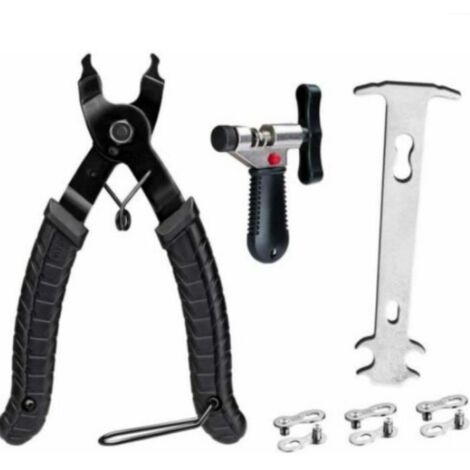 (comme indiqué)Ensemble d'outils de chaîne de vélo - Non spécifié - 7/8/9 vitesses - Noir - Outils de qualité supérieure (1/4)