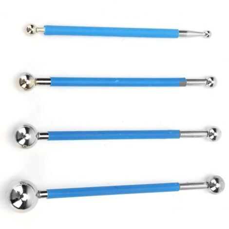 Kit D'outils De Calfeutrage à Double Extrémité,Réparation De Coulis De Carrelage à Billes Pressées Acier,Réparation De Joints De Sol (1/4)
