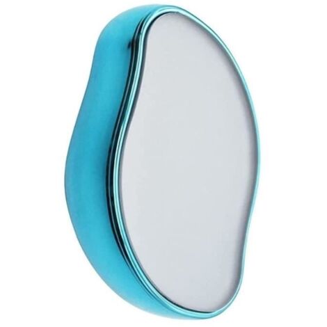 (Bleu)Épilateur d'épilation physique indolore pour femme, Bleame Crystal Hair Eraser, gomme à cheveux en cristal,Outil Dépilation Portable (1/4)