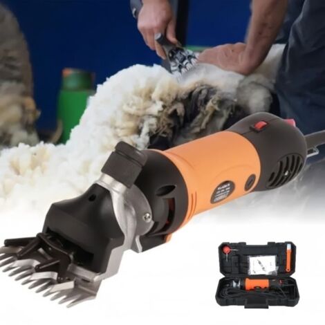 690W Ensemble de tondeuse à mouton - Tondeuse électrique pour - 6 vitesses réglables - Animal Chèvres Alpaga Cisaillement (1/4)