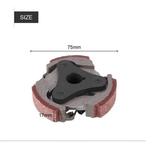 Patin d'embrayage de Moto avec 3 Ressorts d'embrayage de Pocket Bike pour 2 courses de course 47cc 49cc Mini Dirt Bike / VTT (1/4)
